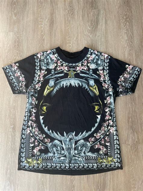 Mens XL Bleach Goods Givenchy Ricardo Tisci L/S T Shirt Goth 